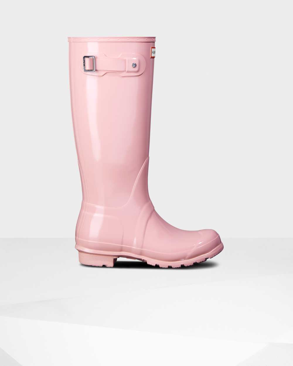 Stivali Pioggia Hunter Original Tall Gloss Donna - Rosa | 672-799115 IT